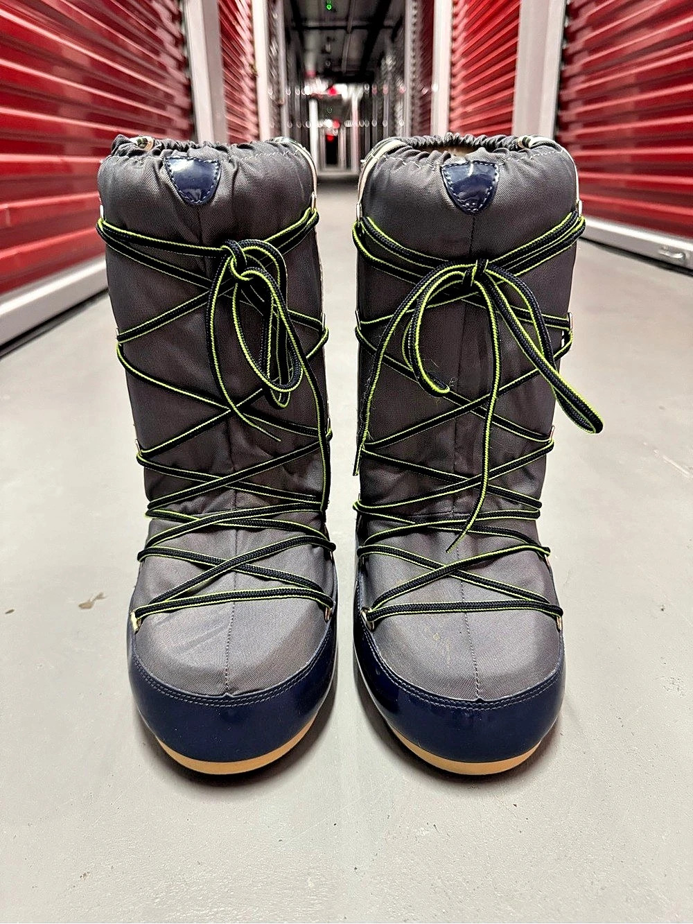 Moon Boot Icon Nylon Color Block Winter Boots US 3.5/7